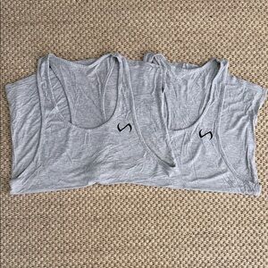 TLF gray tank tops